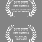 Master Builders Australia 2019 Nominee best custom home award